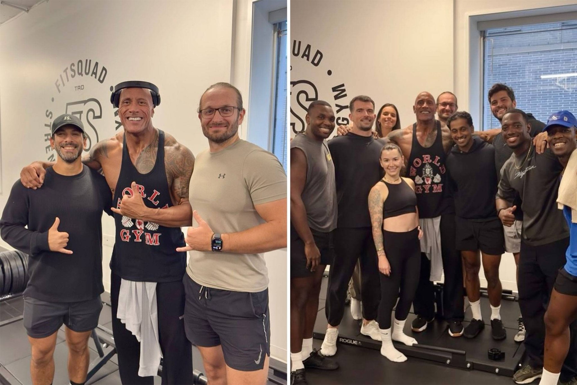 Dwayne “The Rock” Johnson, Toronto’da Bir Spor Salonuna Sürpriz Ziyarette Bulundu
